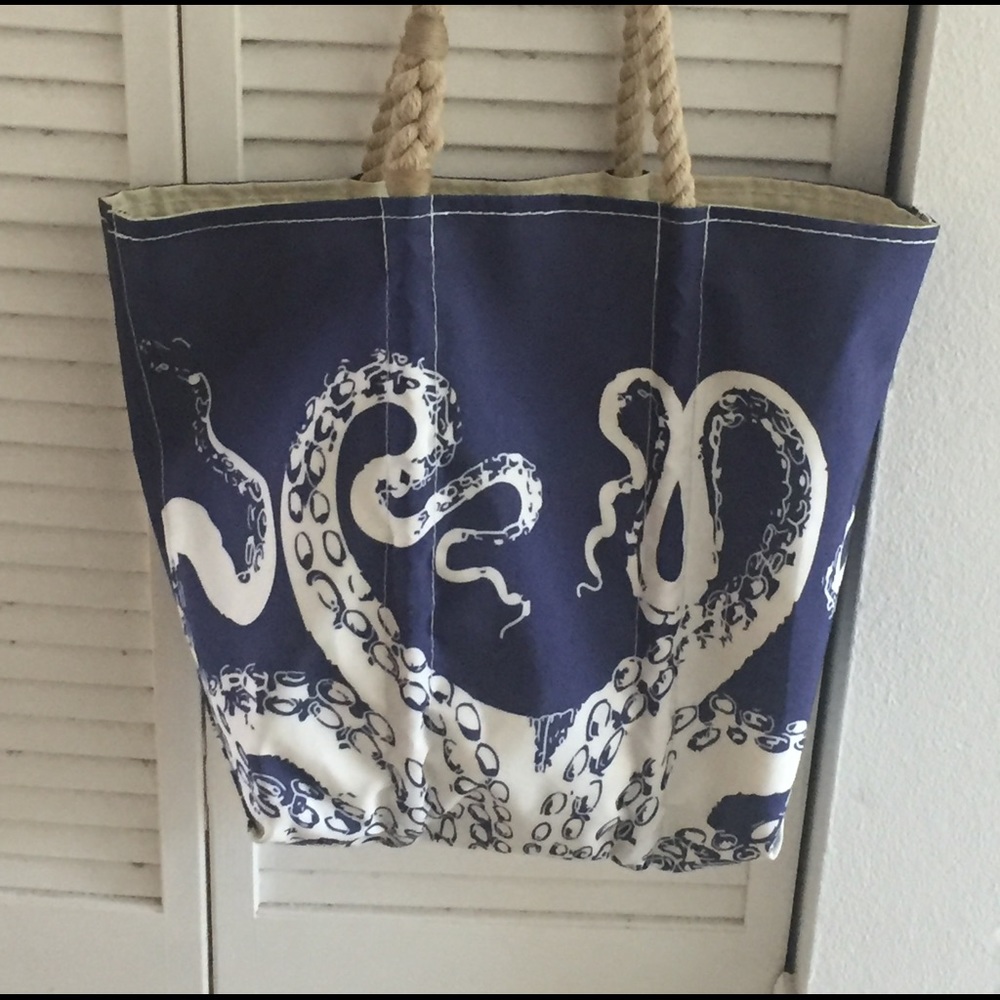 Authentic Sea Bags of Maine Octopus Tote